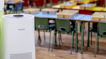 Unidades de desinfección de aire mediante UV-C de Philips